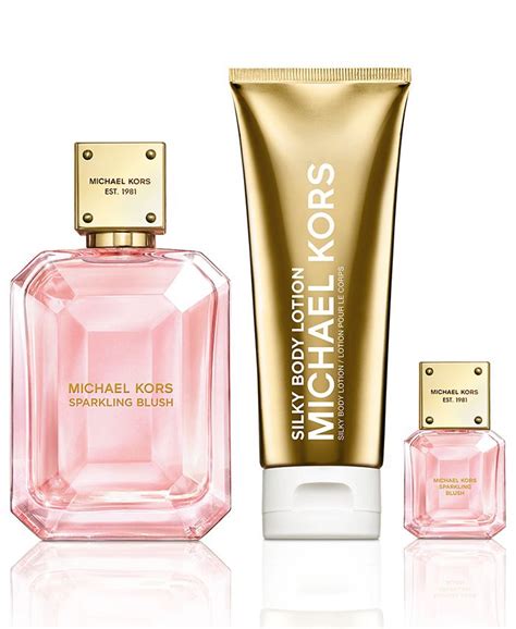 michael kors sparkling blush set